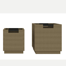 Load image into Gallery viewer, Plastic weaving flower basket