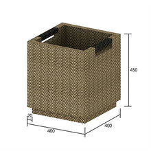 Load image into Gallery viewer, Plastic weaving flower basket